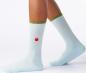 Preview: Jungfeld Socken Tomato baby blue