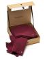 Preview: Prince Bowtie Schal + Mütze Set bordeaux