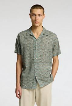 Selected Hemd kurzarm SLHREG-AIR SHIRT SS MIX