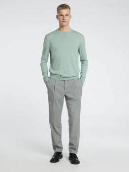 Selected Leroy Hose mit Bundfalten