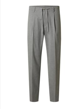 Selected Leroy Hose mit Bundfalten
