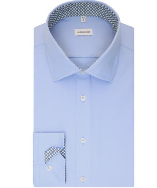 Seidensticker Performance Hemd Slim hellblau