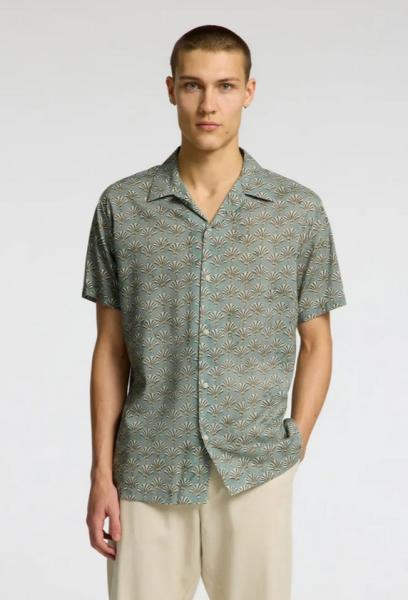 Selected Hemd kurzarm SLHREG-AIR SHIRT SS MIX