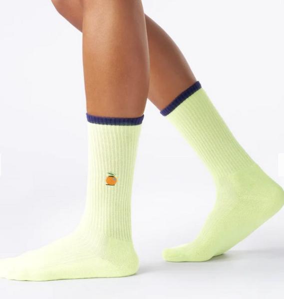 Jungfeld Socken Orange light matcha