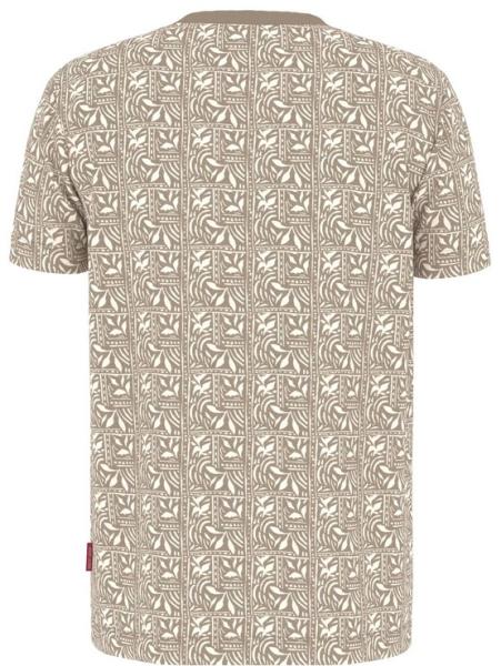 JOOP! Andris T-Shirt Muster beige/weiß