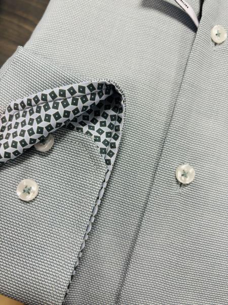 Seidensticker Hemd sage green regular